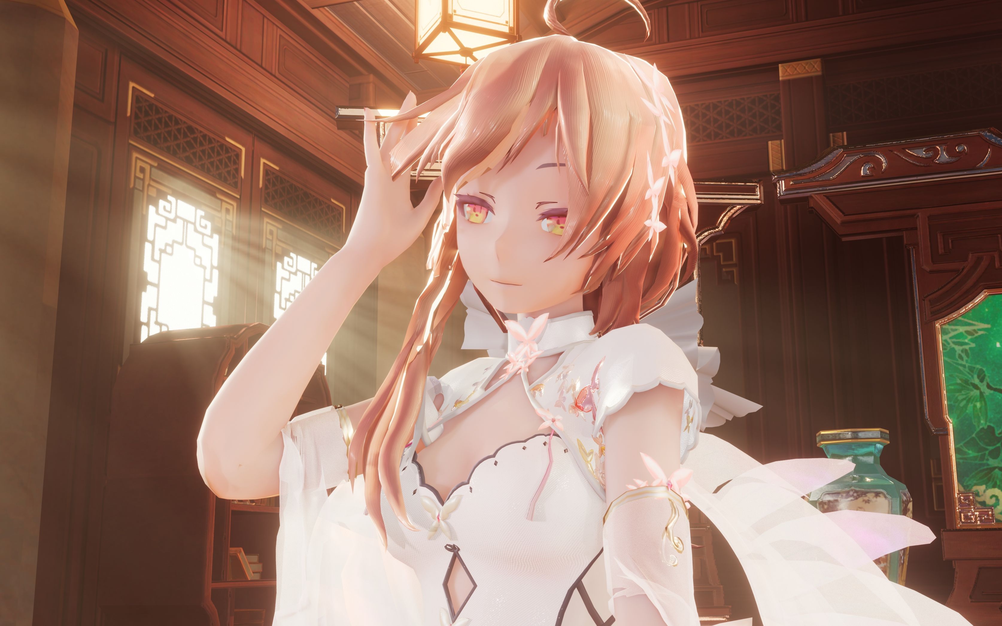 蝶律绫惊鸿一簇【4k旗袍羽翼乐正绫】