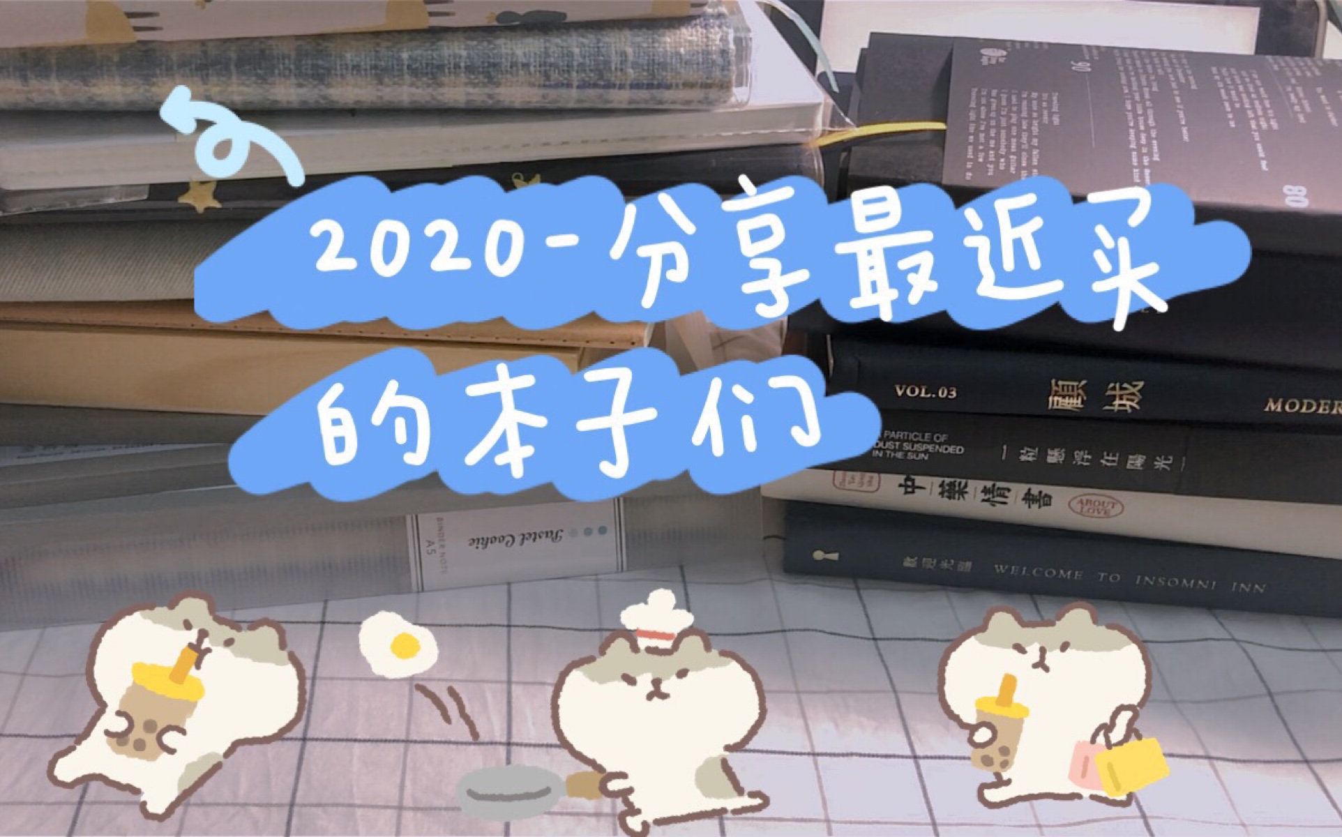 【2020本子分享】「最近购买的」手帐本/ 日记本/活页本/横线本哔哩哔哩bilibili