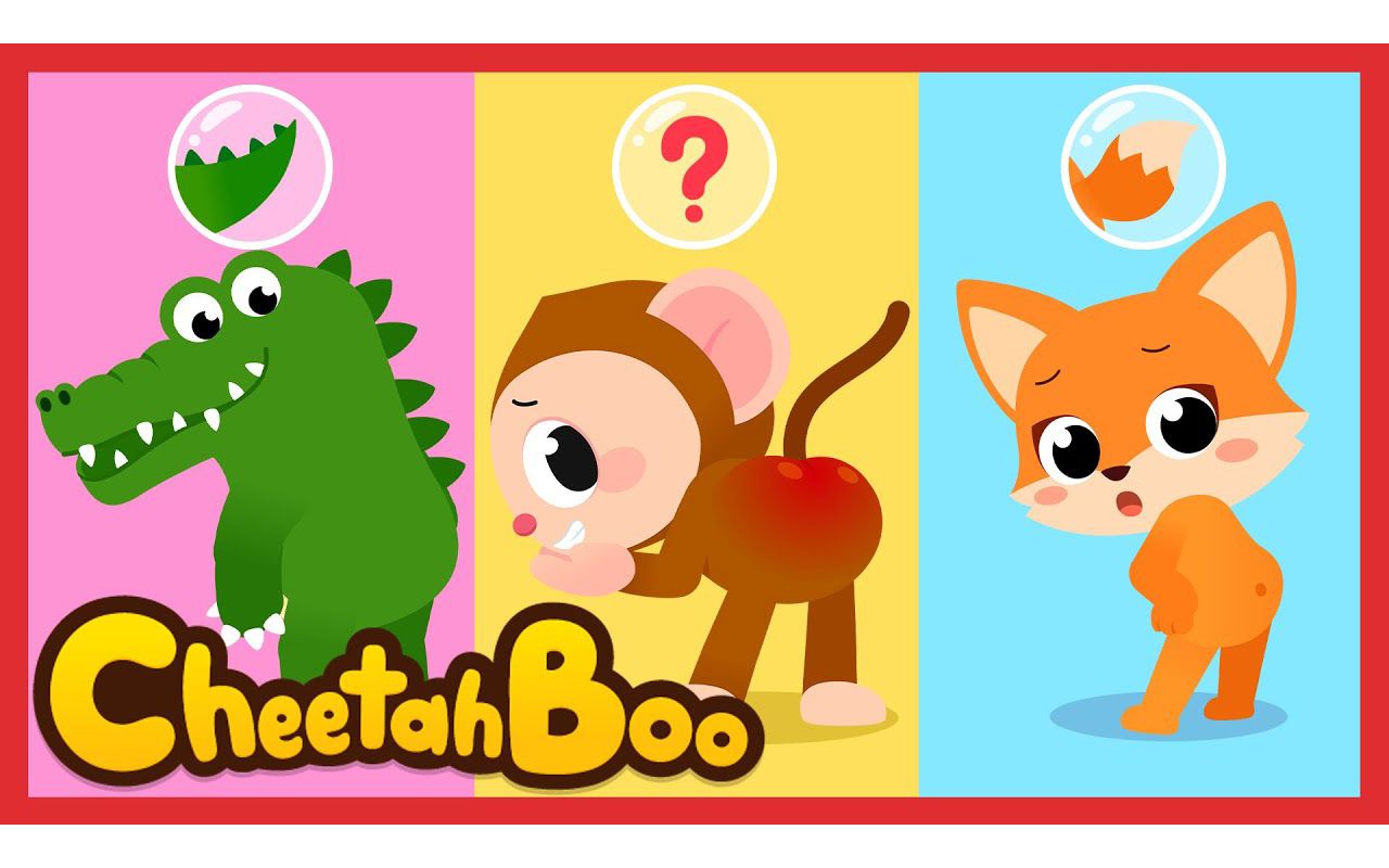 Let's sing along fun animal songs together❗ | Monkey Fox | Nursery rhymes哔哩哔哩bilibili