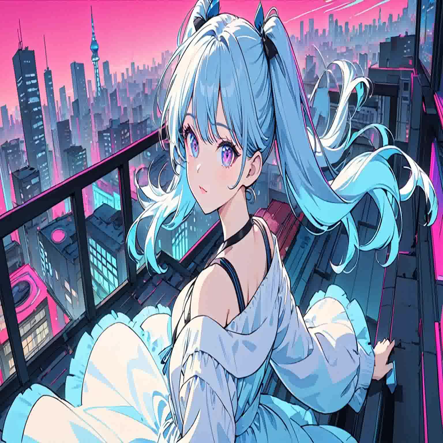 上半身1名女性顶级品质8千风吹白色吊带背