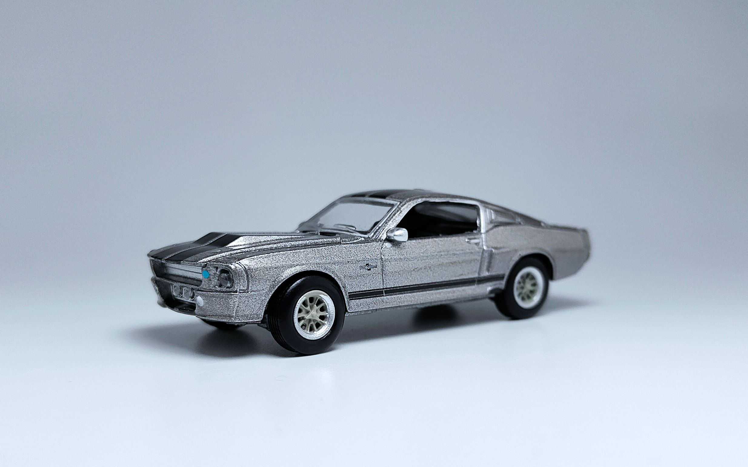 一分钟玩具开盒-绿光车模1967福特野马爱莲娜ford mustang eleanor开