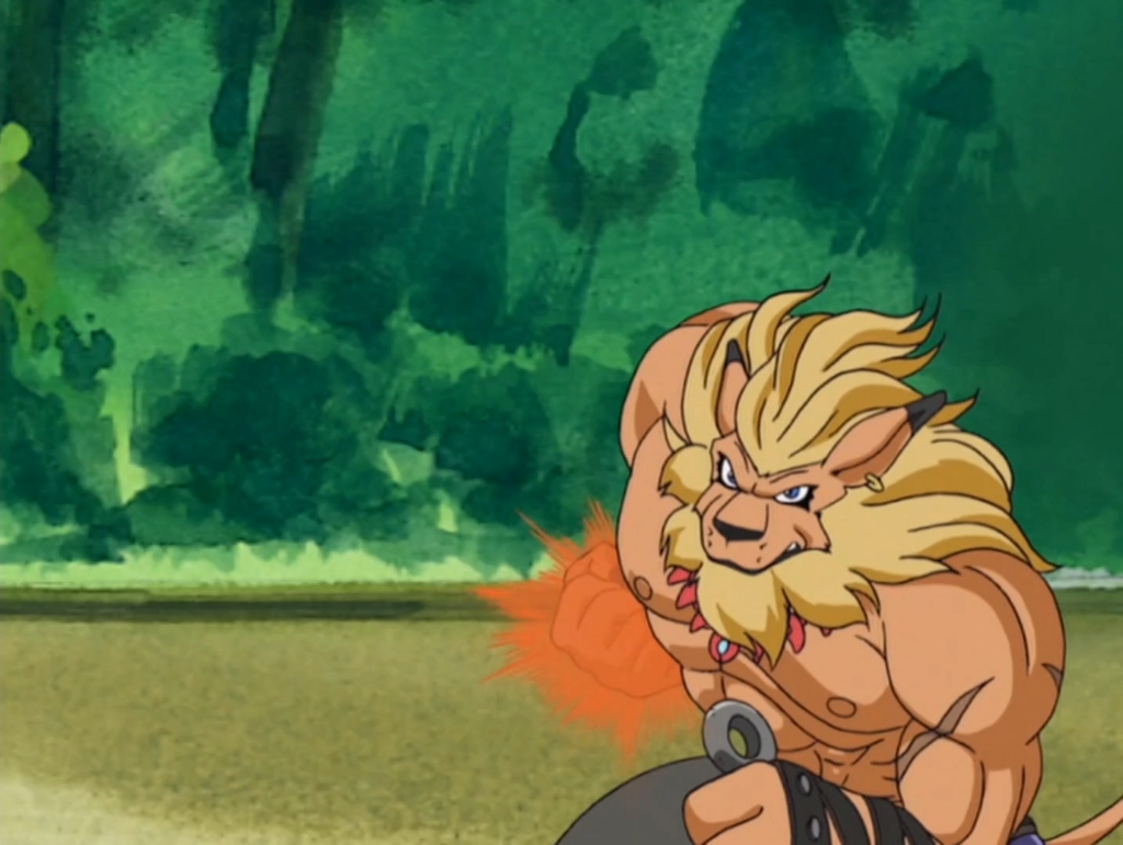 数码宝贝第三部|强者狮子兽的驯兽师是树莉?