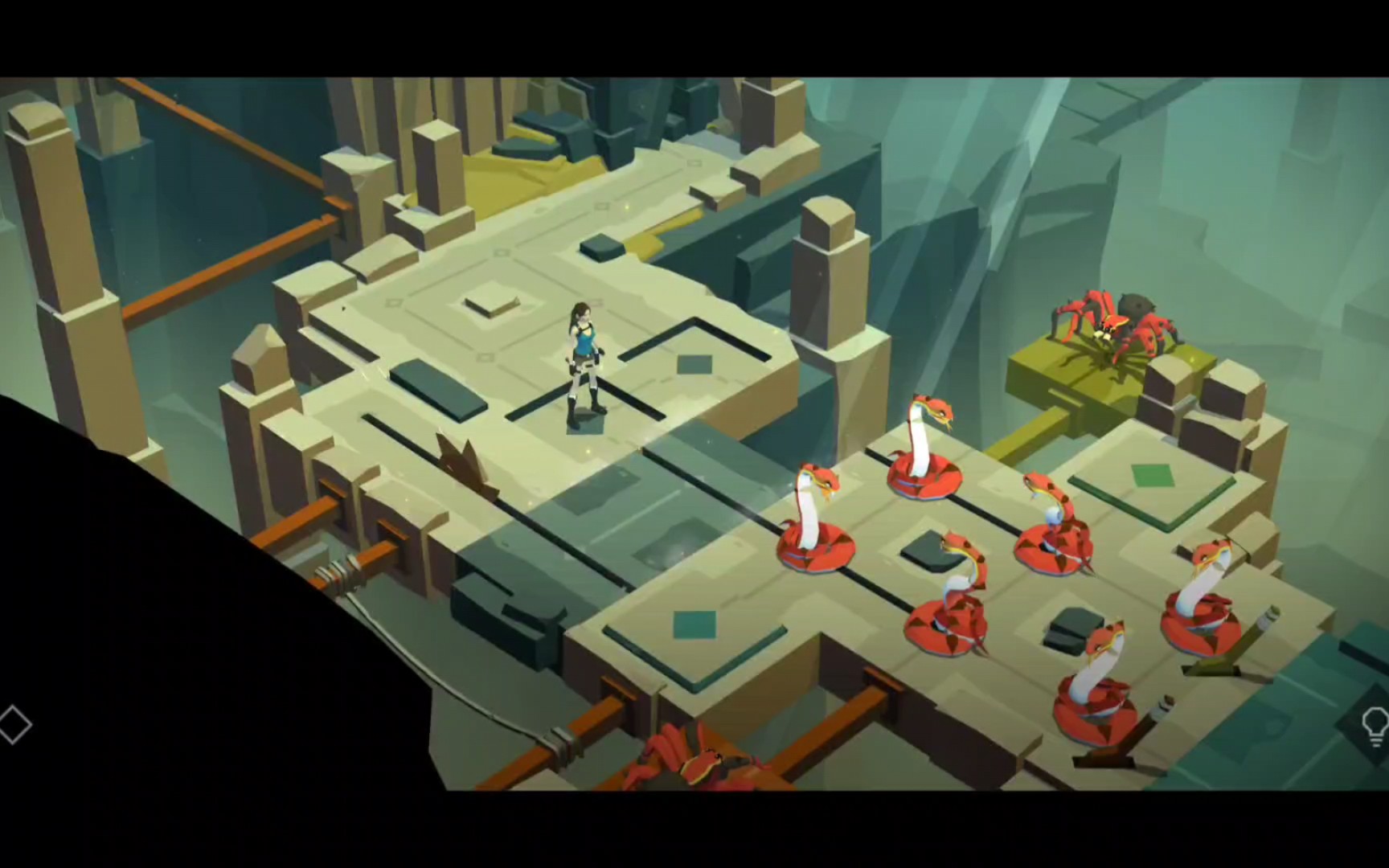 劳拉go实况解说(乱石迷宫)