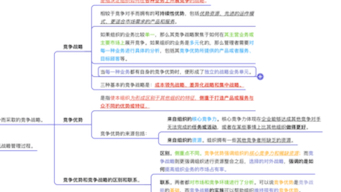 [图]简述竞争优势以及组织为获得竞争优势而采取的竞争战略