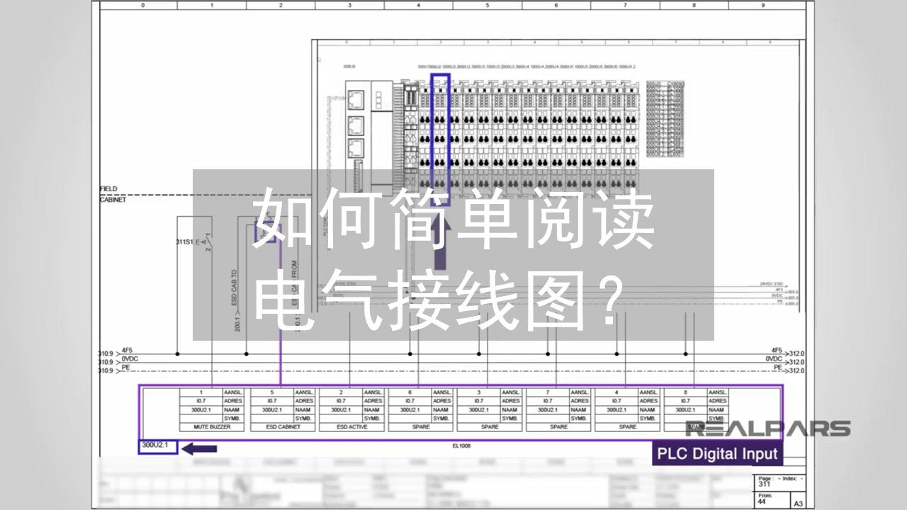 如何简单阅读电气接线图?哔哩哔哩bilibili