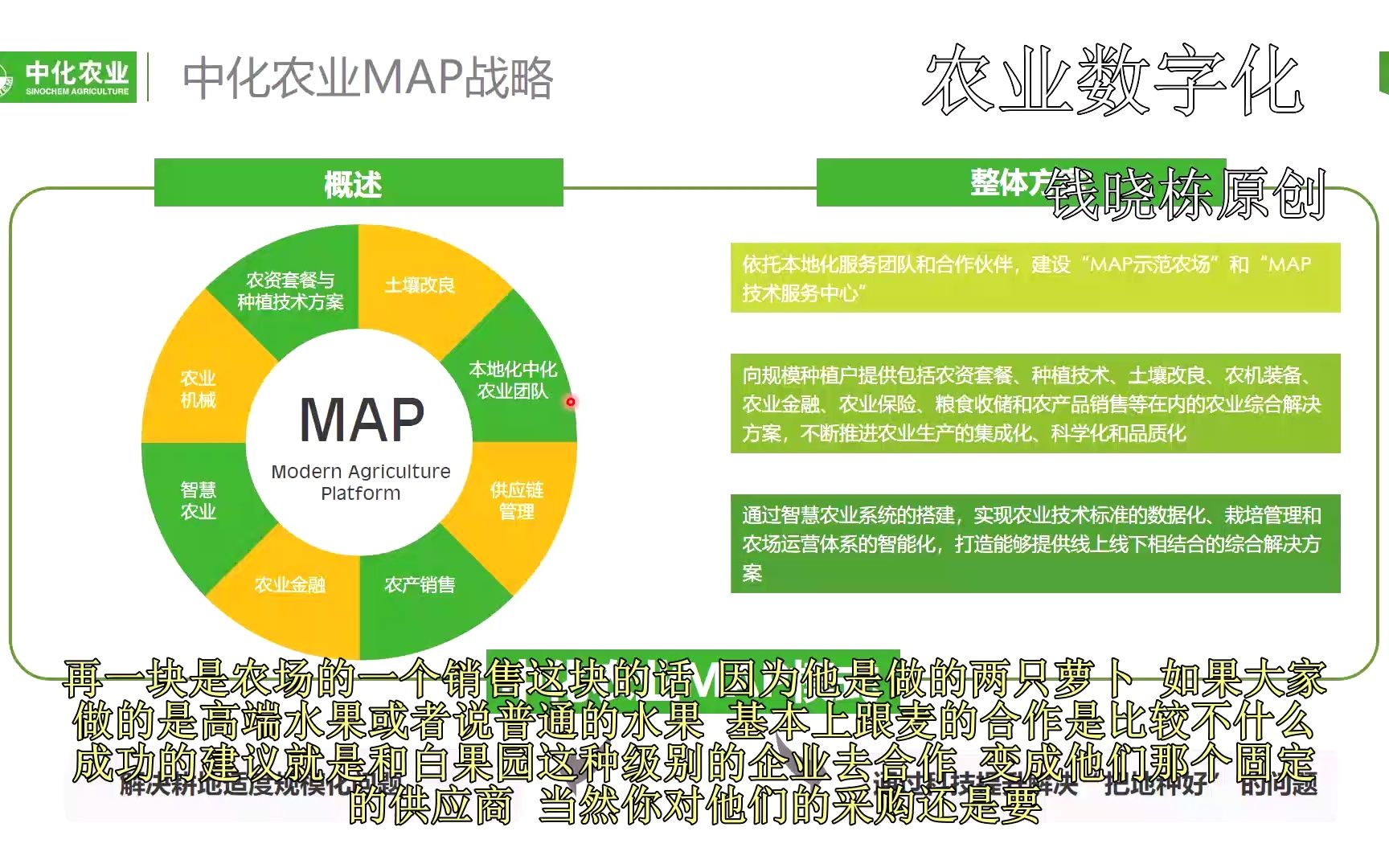 中化MAP介绍(5)介绍一下中国农业背景与中化的匹配哔哩哔哩bilibili