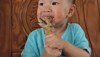 从小就要培养他的努力，加油