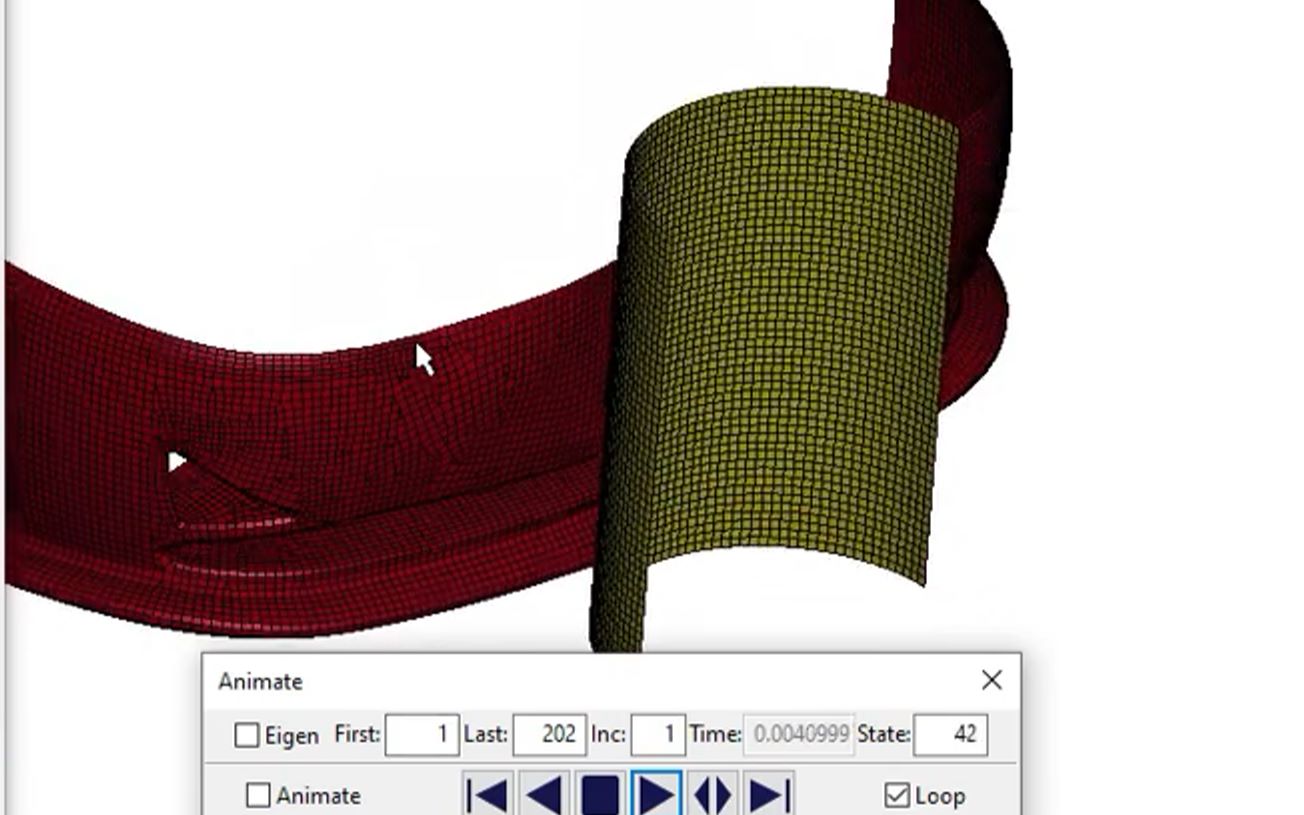 基于Ansys LSDYNA的汽车保险杠碰撞分析哔哩哔哩bilibili