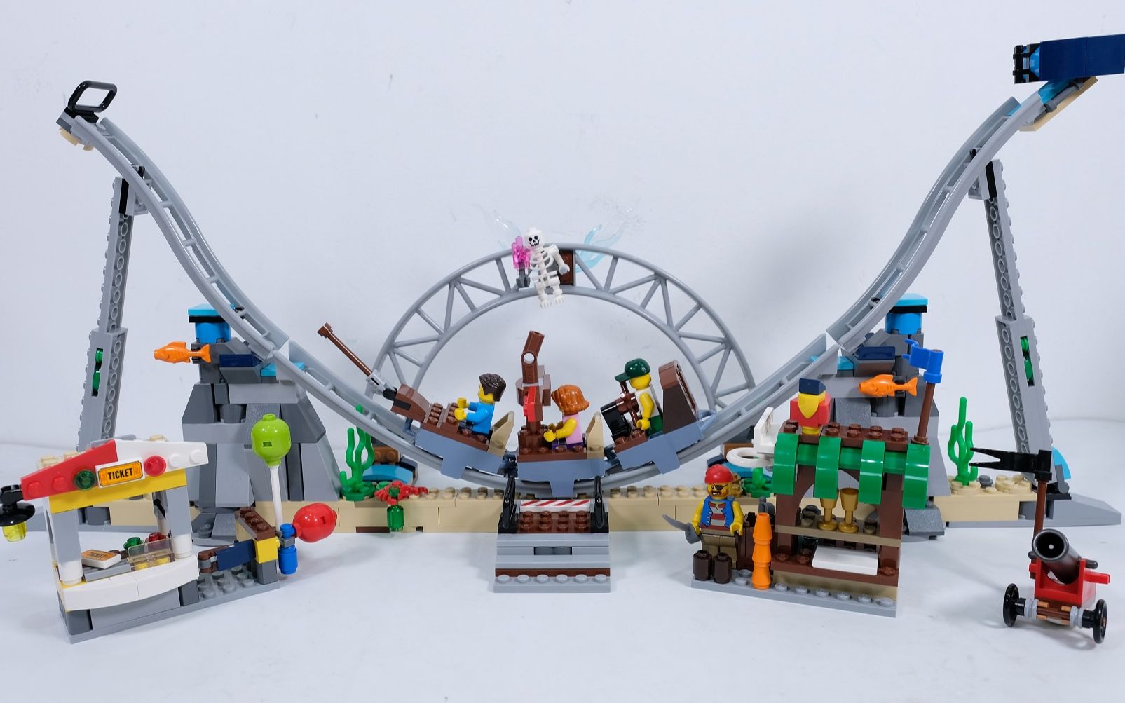 乐高评测:乐高创意百变系列31084轮船骑乘模型_哔哩哔哩 (゜-゜)つロ