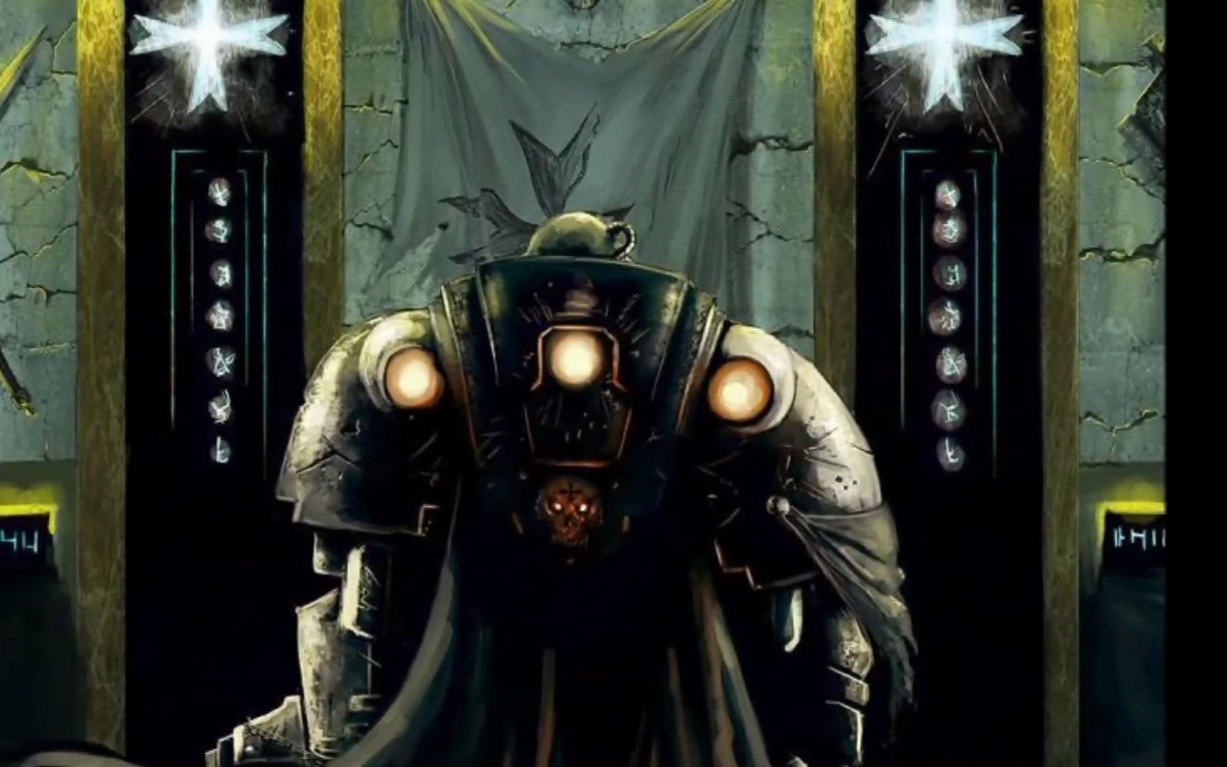 战锤40k视频帝皇的黑色圣骑士黑色圣堂