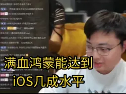 Download Video: 极客湾云飞:鸿蒙能达到iOS几成的水平