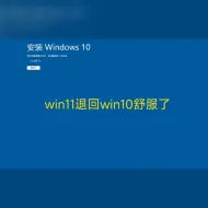 Download Video: win11降级win10，彻底舒服了