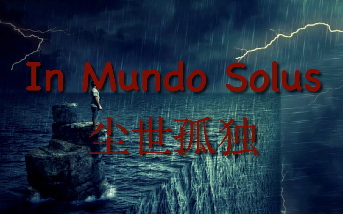 MGTOW  In Mundo Solus 尘世孤独哔哩哔哩bilibili