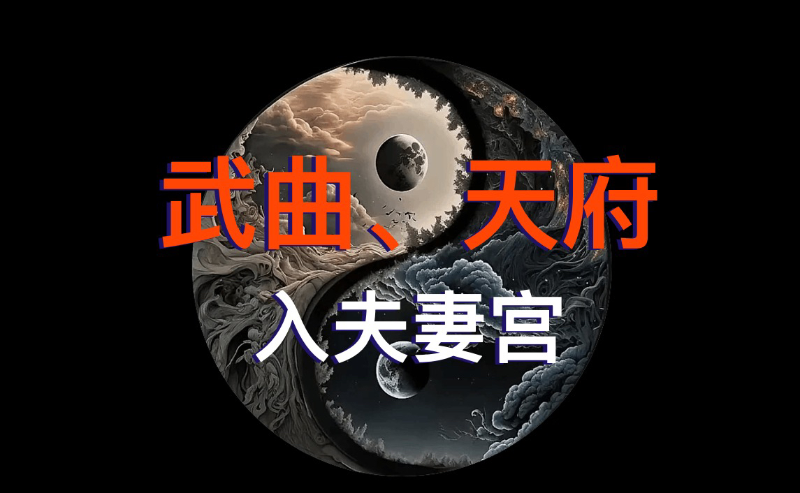 【武曲、天府星入夫妻宫】夫妻宫看配偶,紫微斗数学习哔哩哔哩bilibili