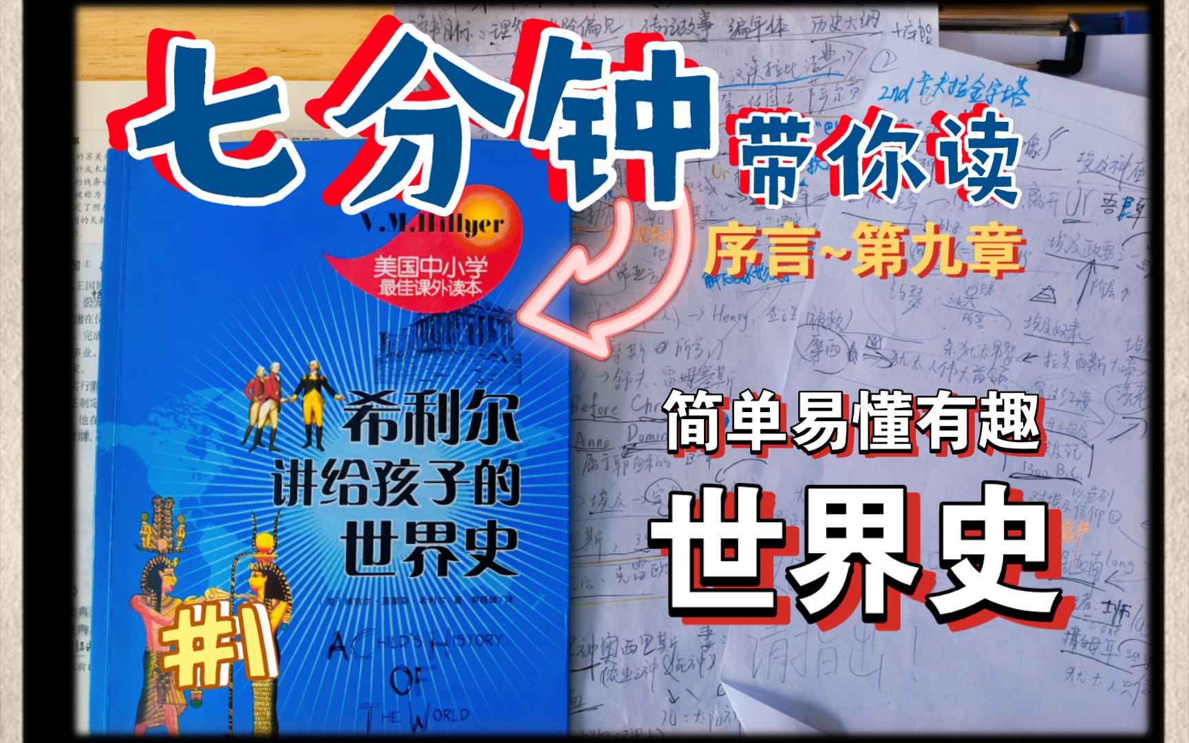 [图]七分钟带你读美国中小学最佳课外读本《希利尔讲给孩子的世界史》从序言到第九章○两河流域与尼罗河流域┆犹太人的漂流┆好书分享