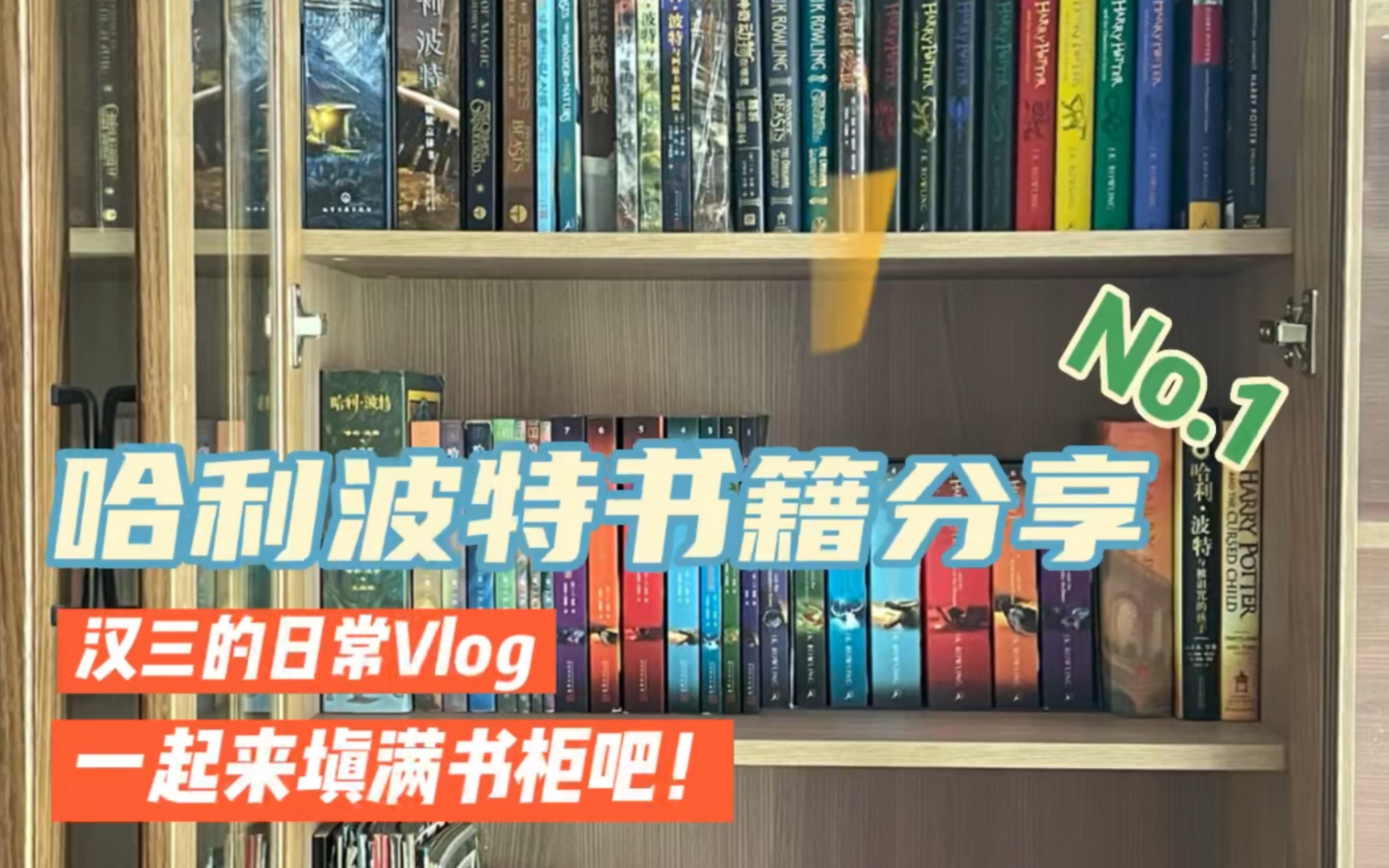 [图]汉三的vlog之哈利波特书籍分享