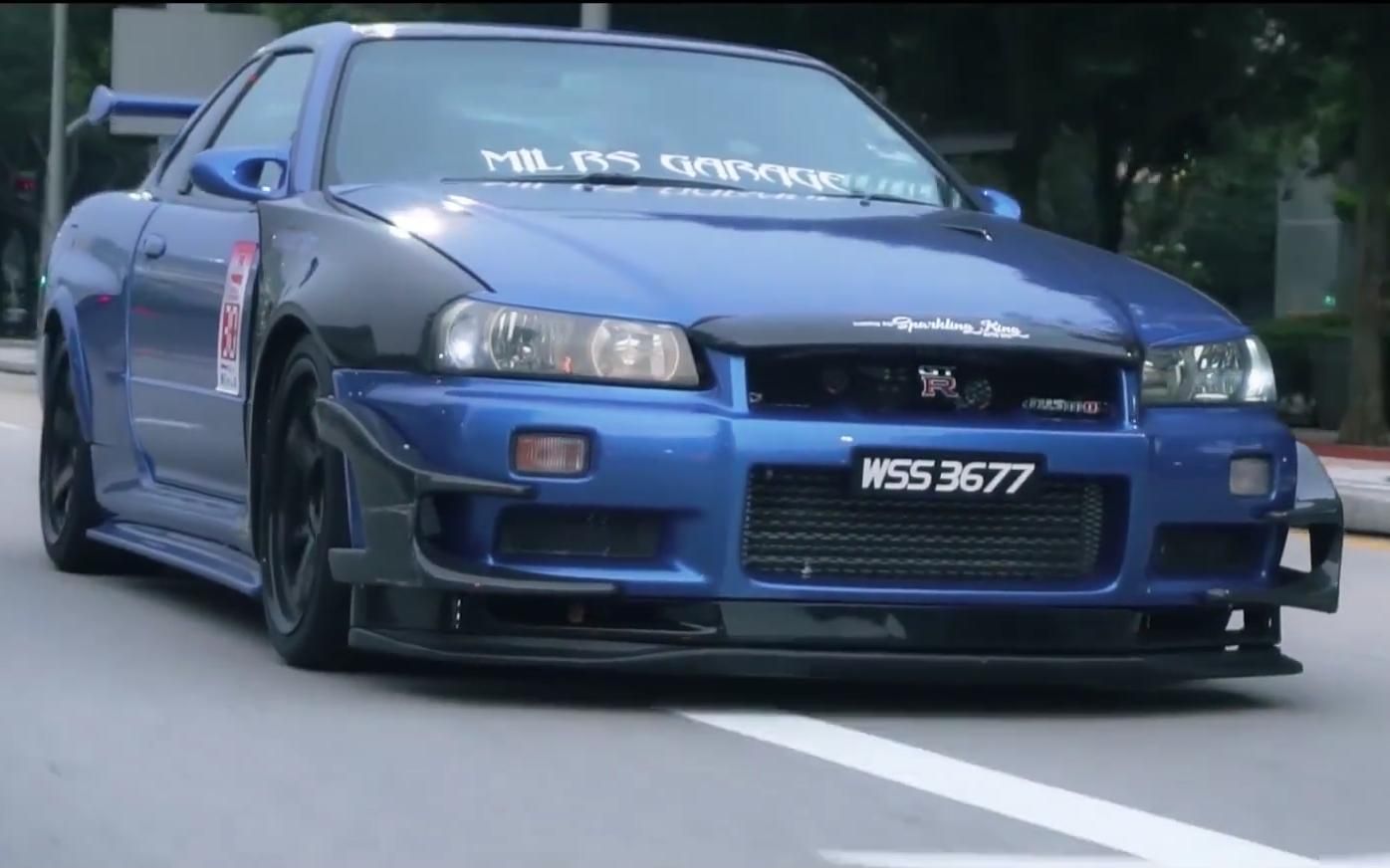 极品飞车20 尼桑gtr r34改装