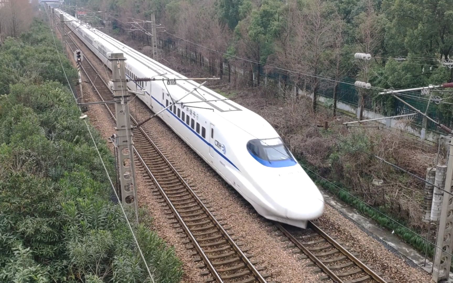 【中国铁路】d2188次 crh2b-4102[沪昆绕行线][华景北苑天桥]【2019.