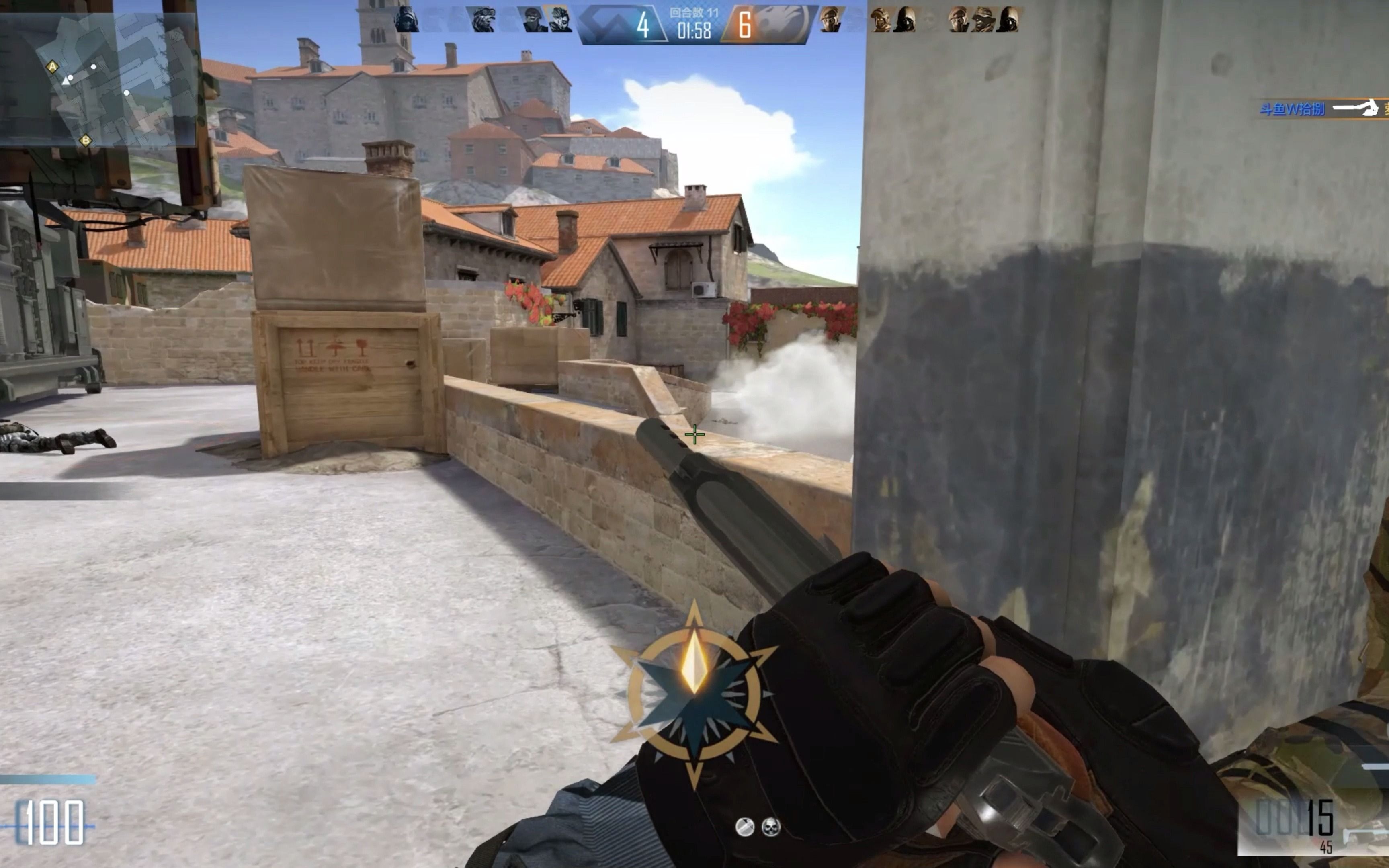 卡点 混烟 跳狙飞人_哔哩哔哩bilibili_穿越火线