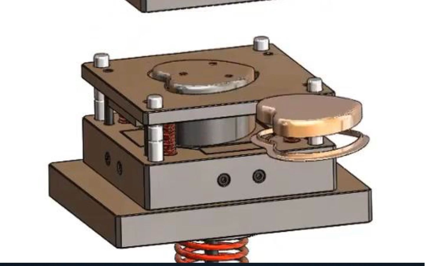 异形旋切模结构拆解,一个视频彻底搞明白,领取其精髓没