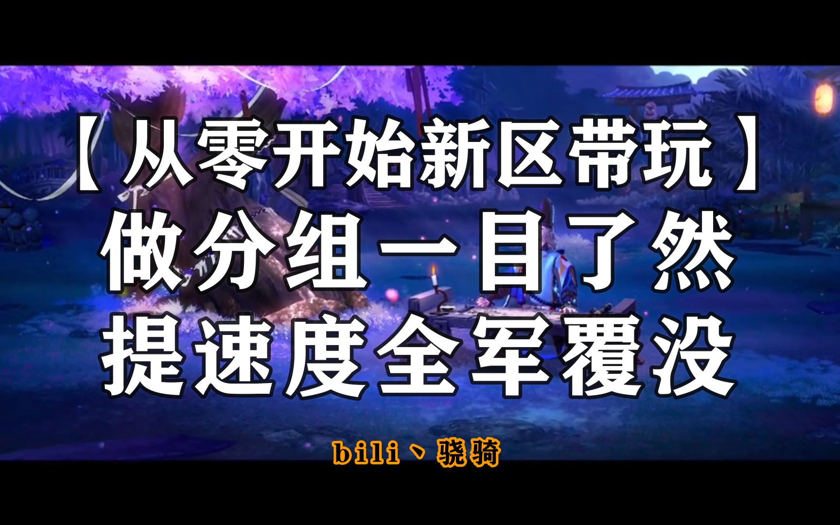 【从零开始新区带玩】第15集 做分组一目了然 提速度全军覆没手机游戏热门视频