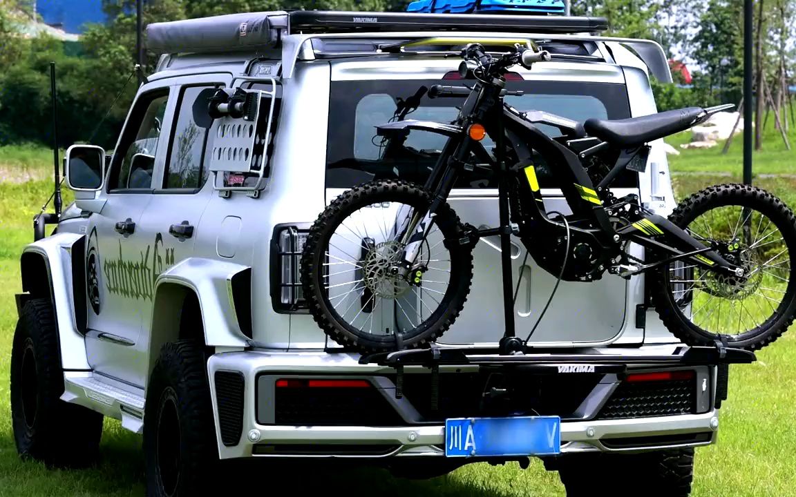 自行车架 赛博坦克改装摩托车架牛栏前杠