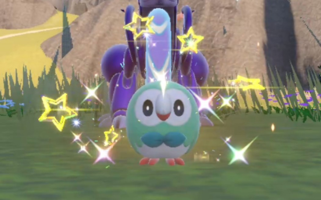 宝可梦朱紫闪光-闪光木木枭