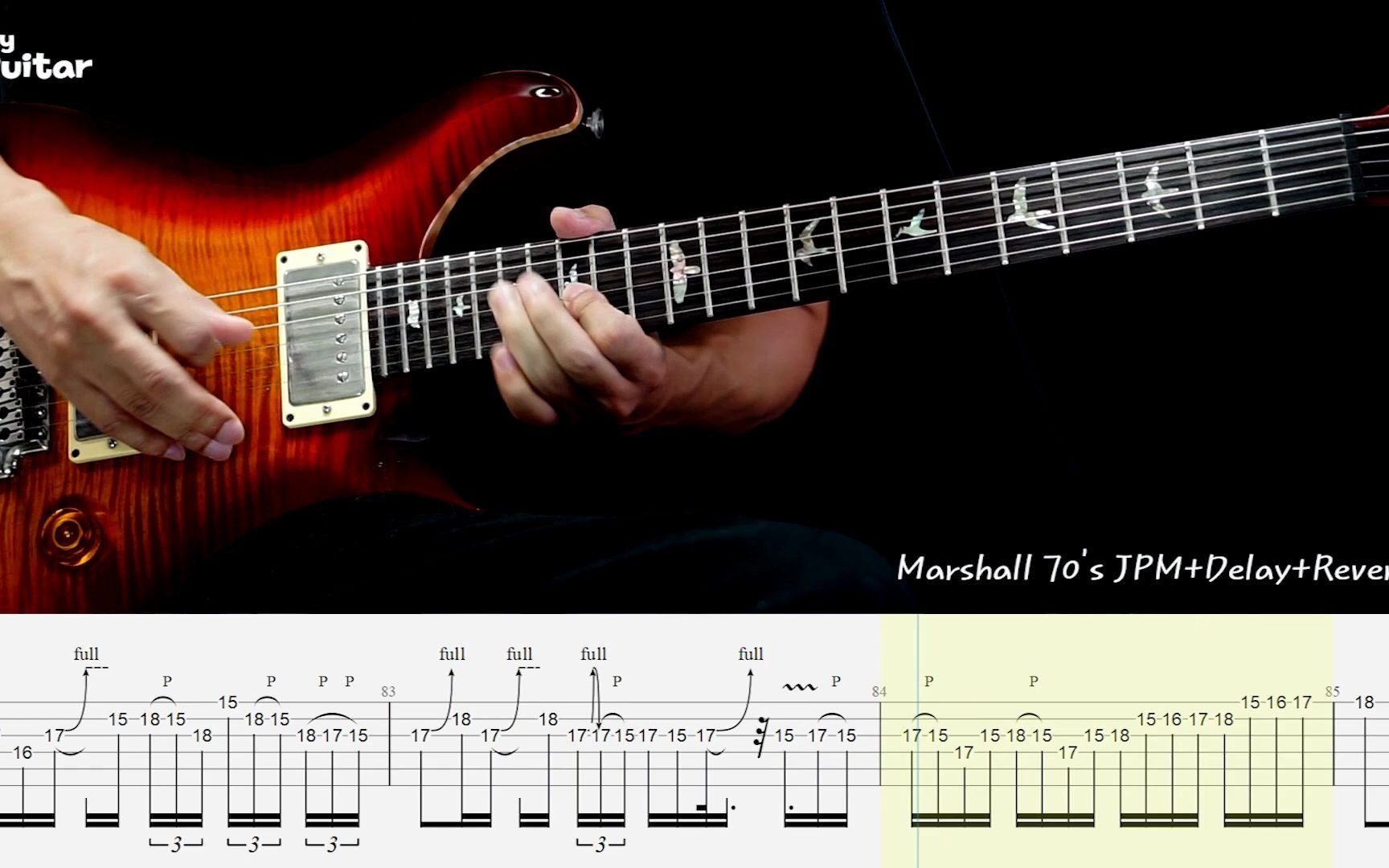 [图]教学 带谱 Extreme - Get The Funk Out Guitar Lesson With Tab (Slow Tempo)