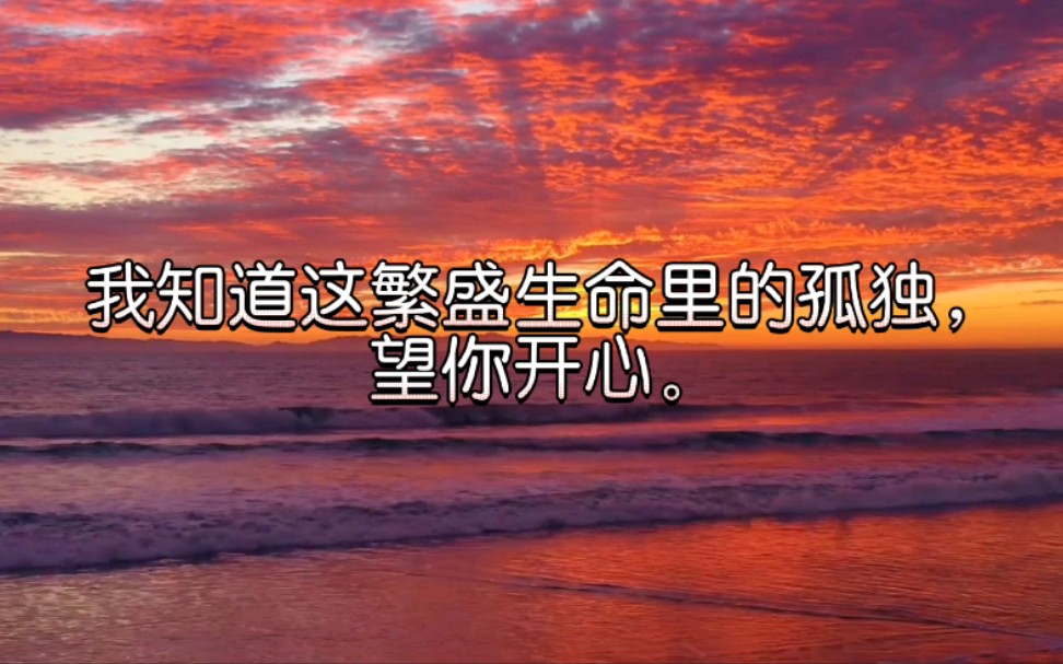 治愈文案‖日复一日的生活,也会有新的快乐哔哩哔哩bilibili