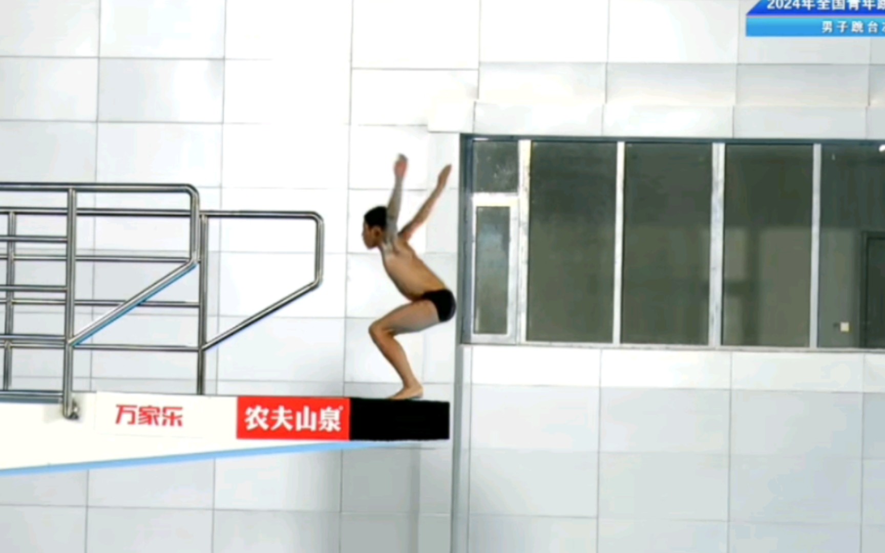 杨志豪 全国青年跳水冠军赛男台金牌
