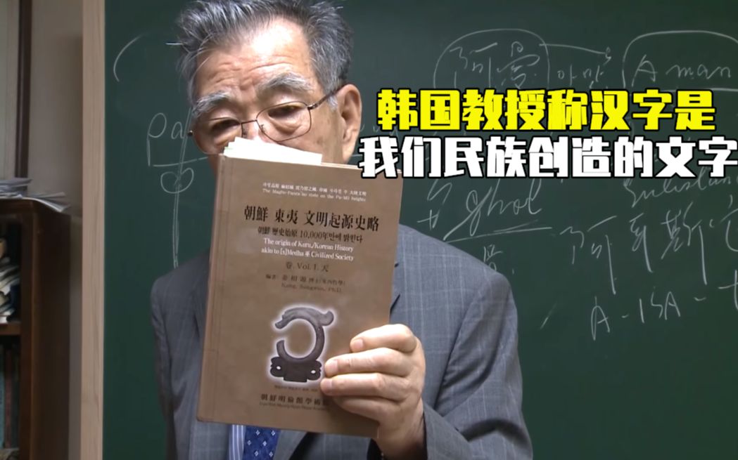 【韩国评论】汉字不是中国的,汉字是我们民族(东夷族)创造的文字(此视频只代表部分韩国人的想法)哔哩哔哩bilibili