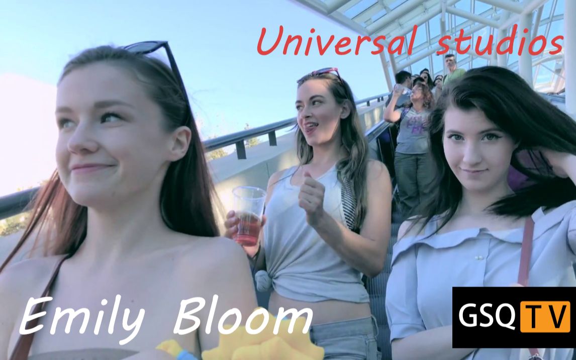 搞事情tv熟肉emilybloom小姐姐带你逛环球影城