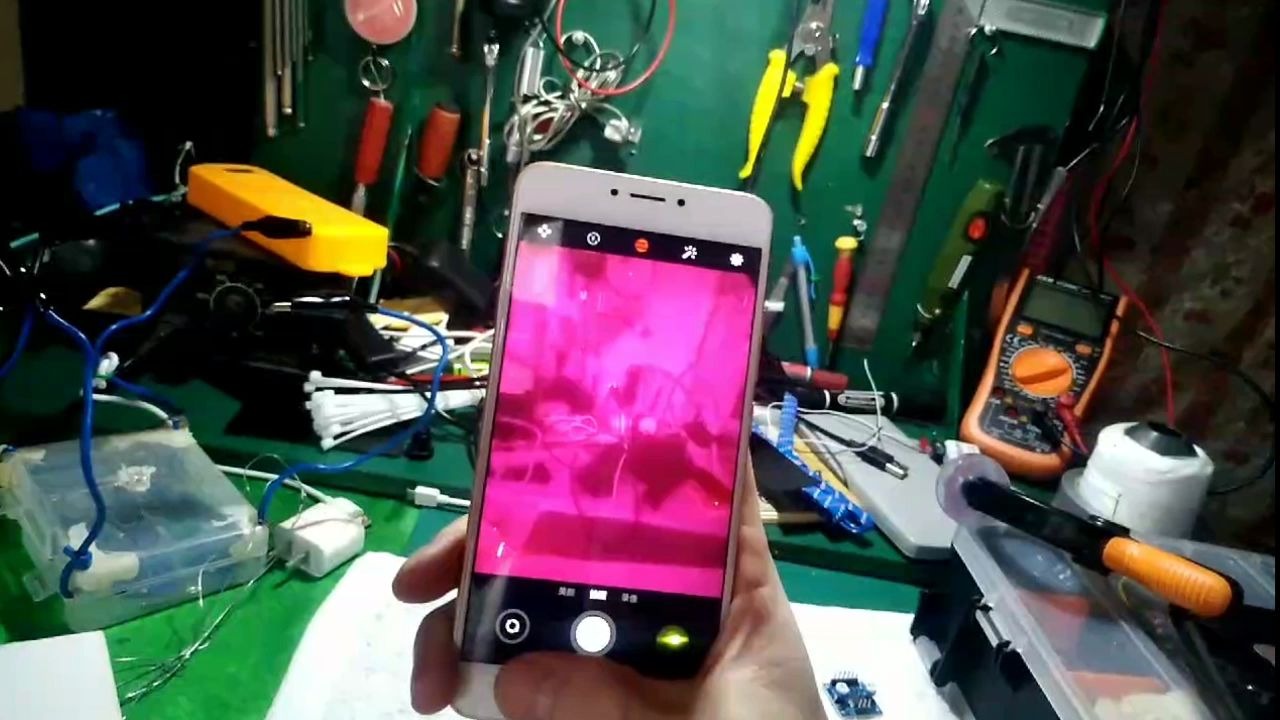 手机全红外波段拍摄