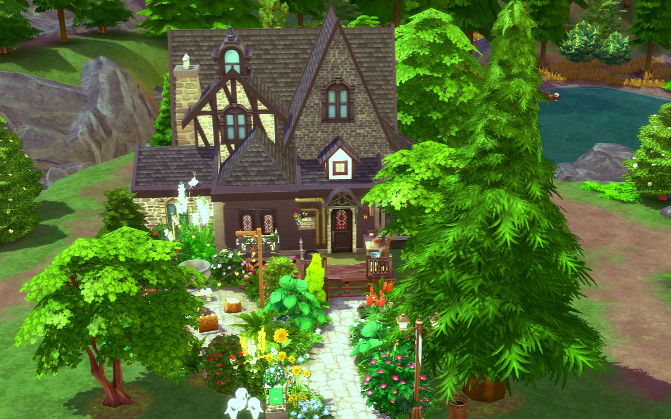 模拟人生4速建魔法师房屋