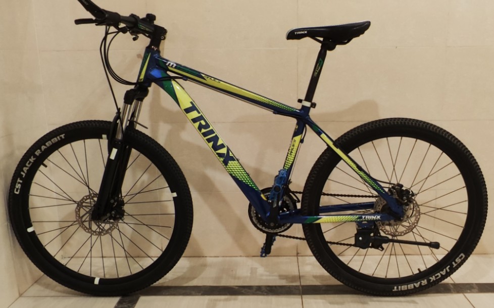 致 人生中第一辆山地车千里达m136!