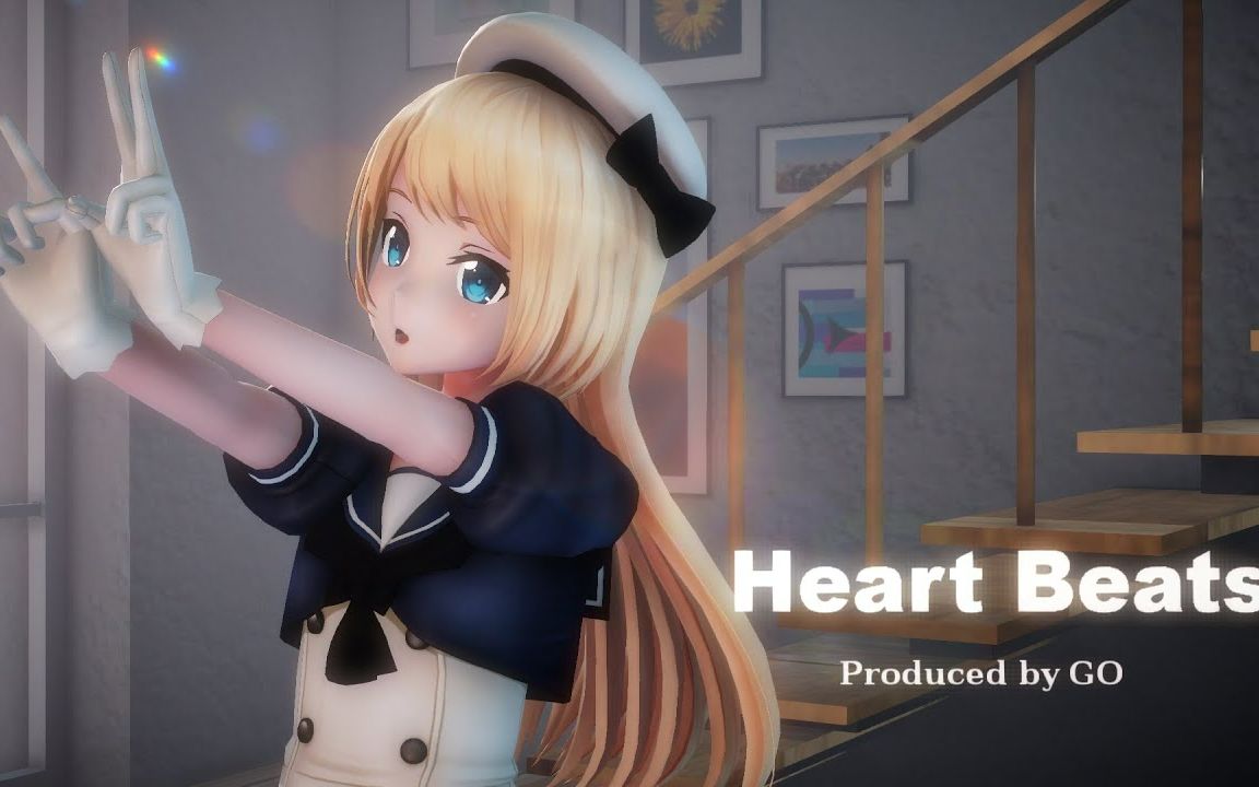 【MMD舰これ】 Jervis 杰维斯【Heart Beats】哔哩哔哩bilibili