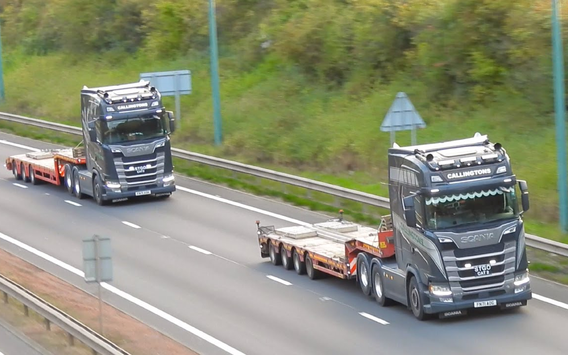 【欧洲卡车】【a&f truckspotting】卡车定位 - a720(爱丁堡绕道)【1