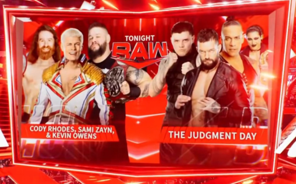 [图]RAW #1569 2023.06.19 Cody Rhodes, Kevin Owens & Sami Zayn vs. The Judgment Day