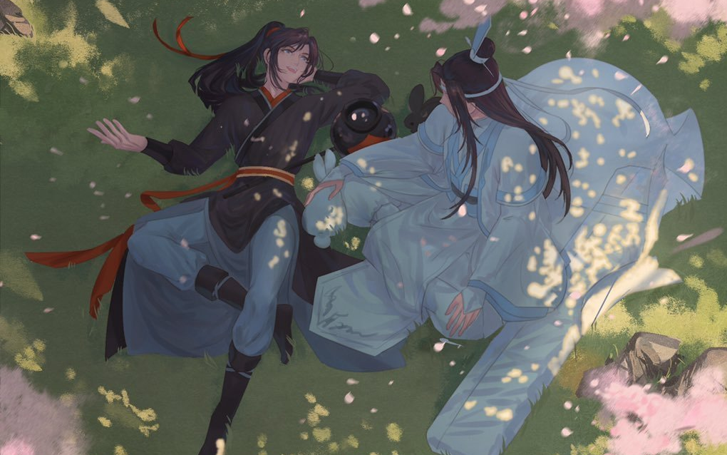 [图]【魔道祖师reaction】歌曲合集 | 虽然羡羡的一生“造化”弄人，但还好最终和蓝湛“与君同尘”