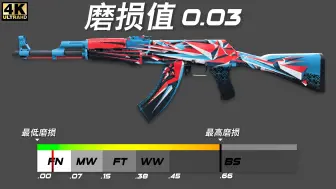 Download Video: 【CS2新模型】AK47 | 混沌点阵 最高磨损~最低磨损