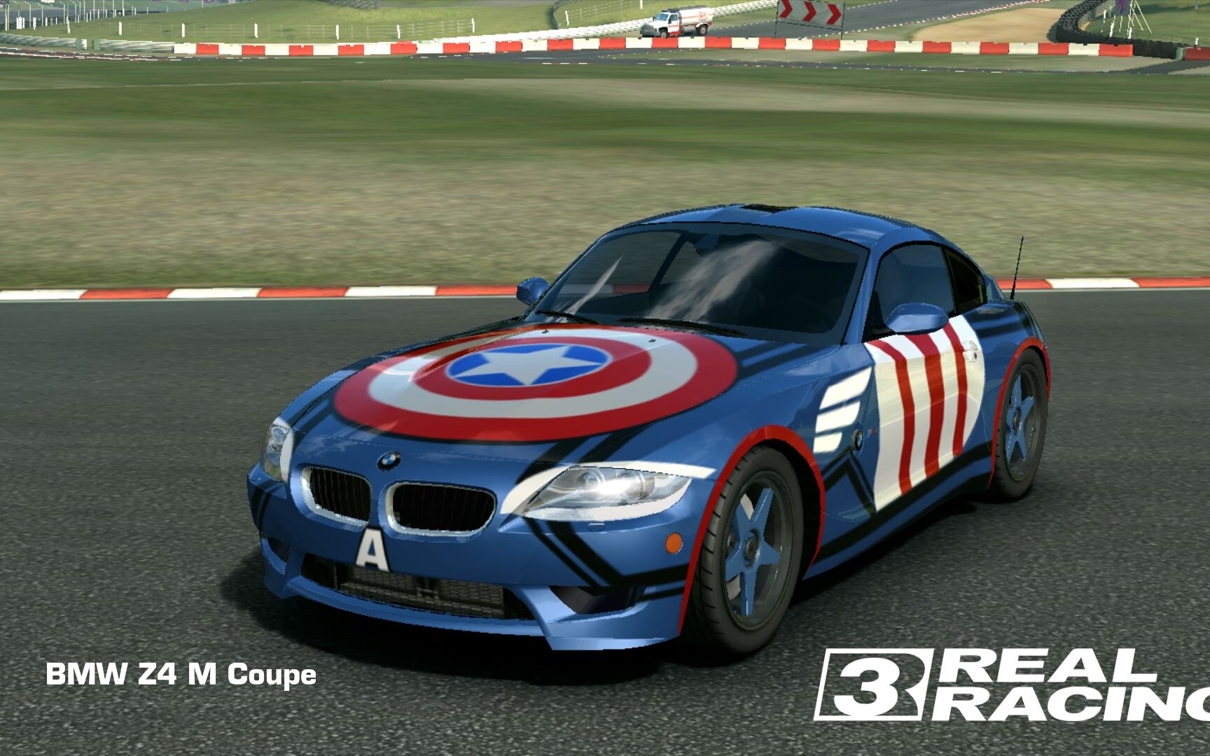 真实赛车3美国队长喷绘