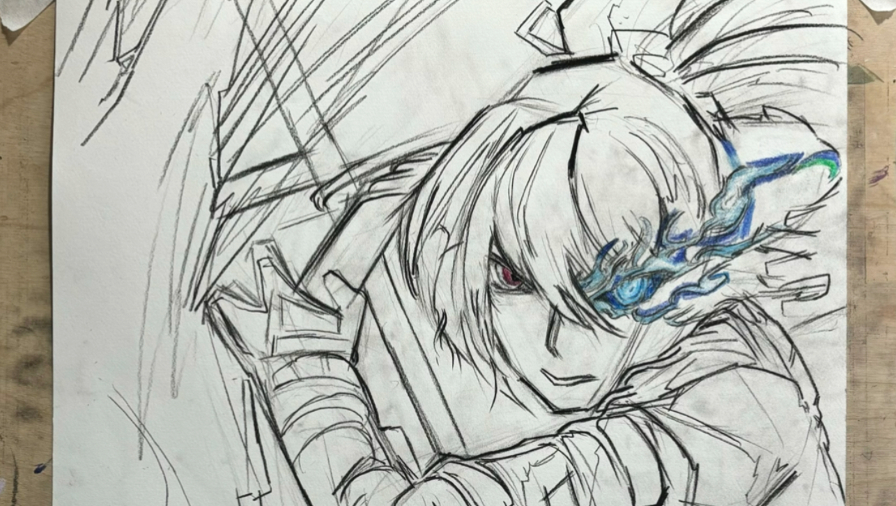 战双帕弥什露西亚深红囚影1/2线稿