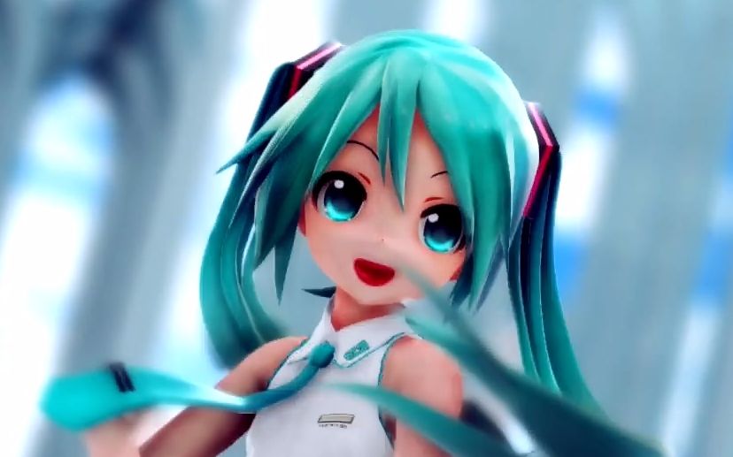 【mmd】三妈式初音miku horizon_哔哩哔哩_bilibili