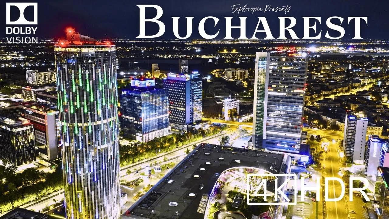 【4K航拍】罗马尼亚 布加勒斯特 Bucharest, Romania 𐟇𗰟‡𔥓”哩哔哩bilibili