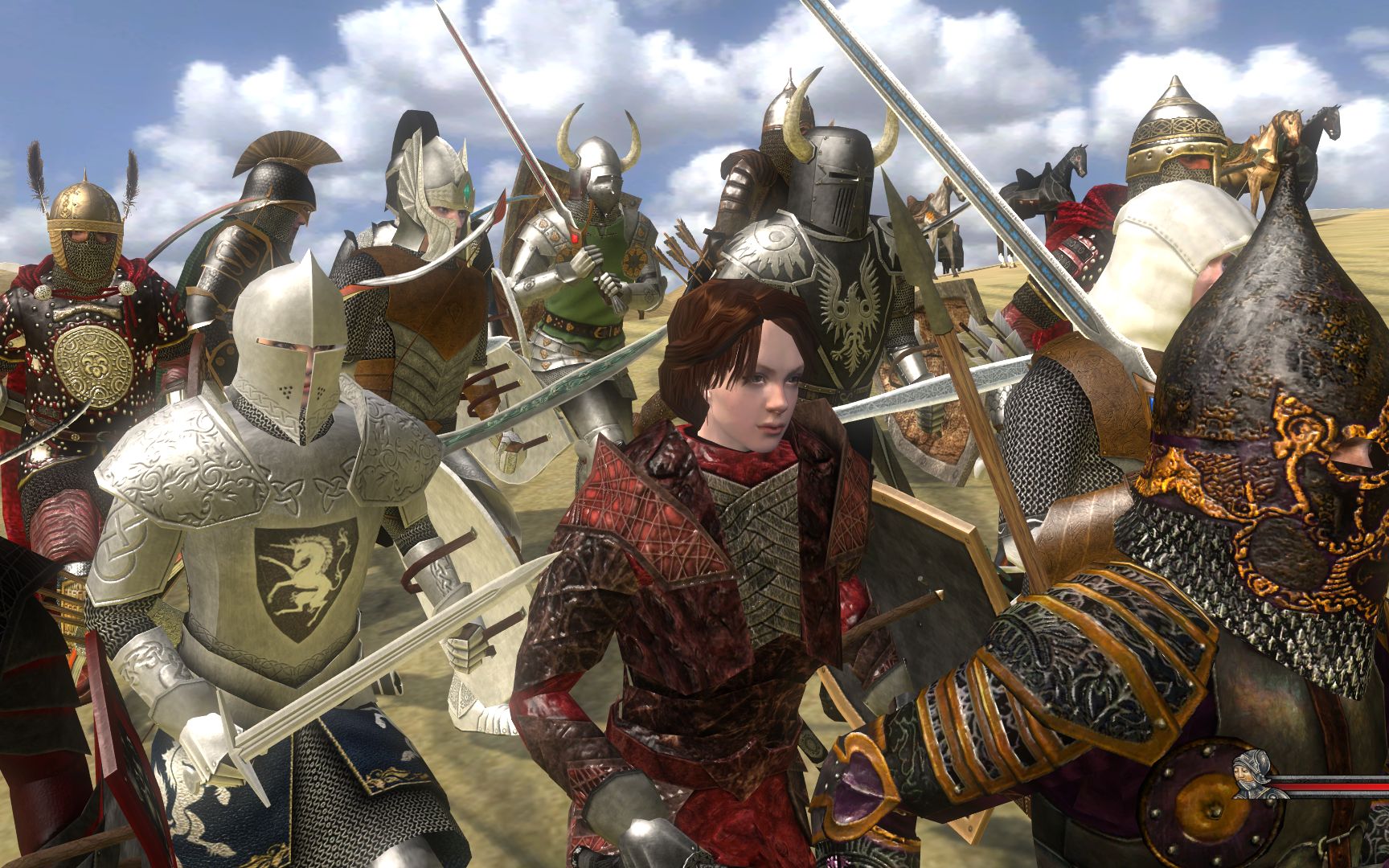 骑砍潘德喧闹者阿拉里克单挑所有野怪英雄