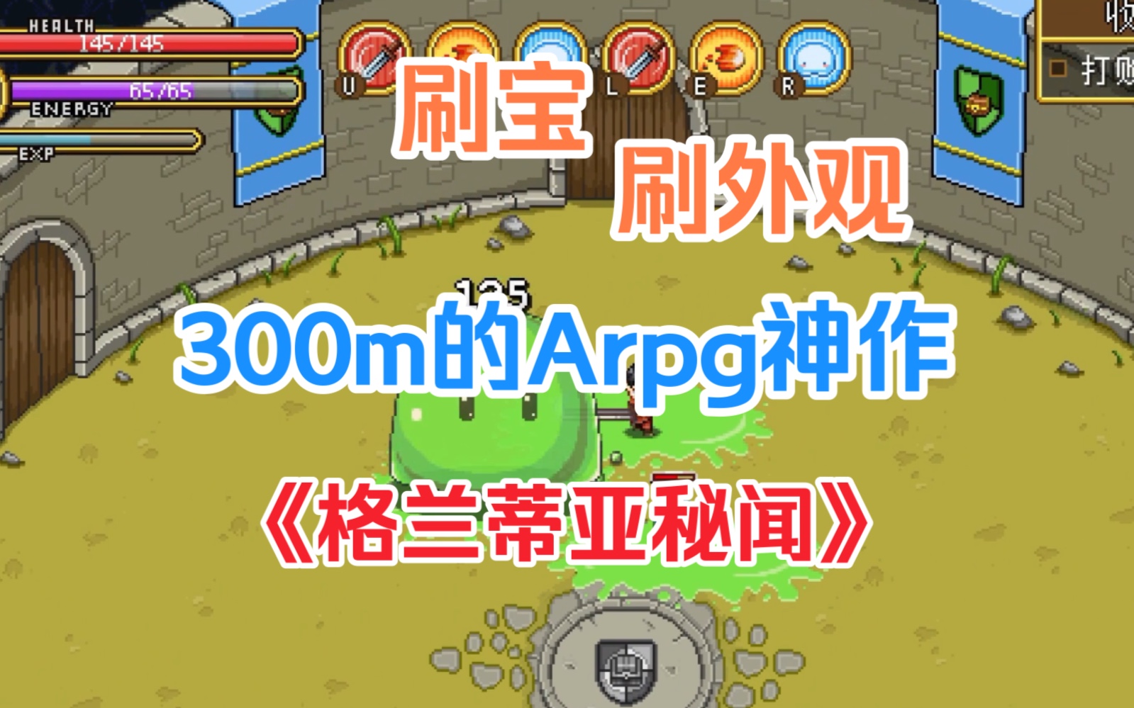 很多人心中的arpg神作:《格兰蒂亚秘闻》刷宝,刷刷刷,开放世界,像素