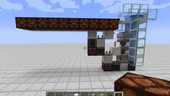 Minecraft 1.17.1 加减双向 脉冲输入 逐级递变模电计数器