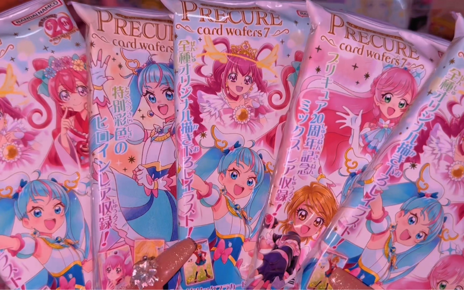 借偶像活动 拆拆光之美少女食玩卡～ 真的卡面特别漂酿 (1778