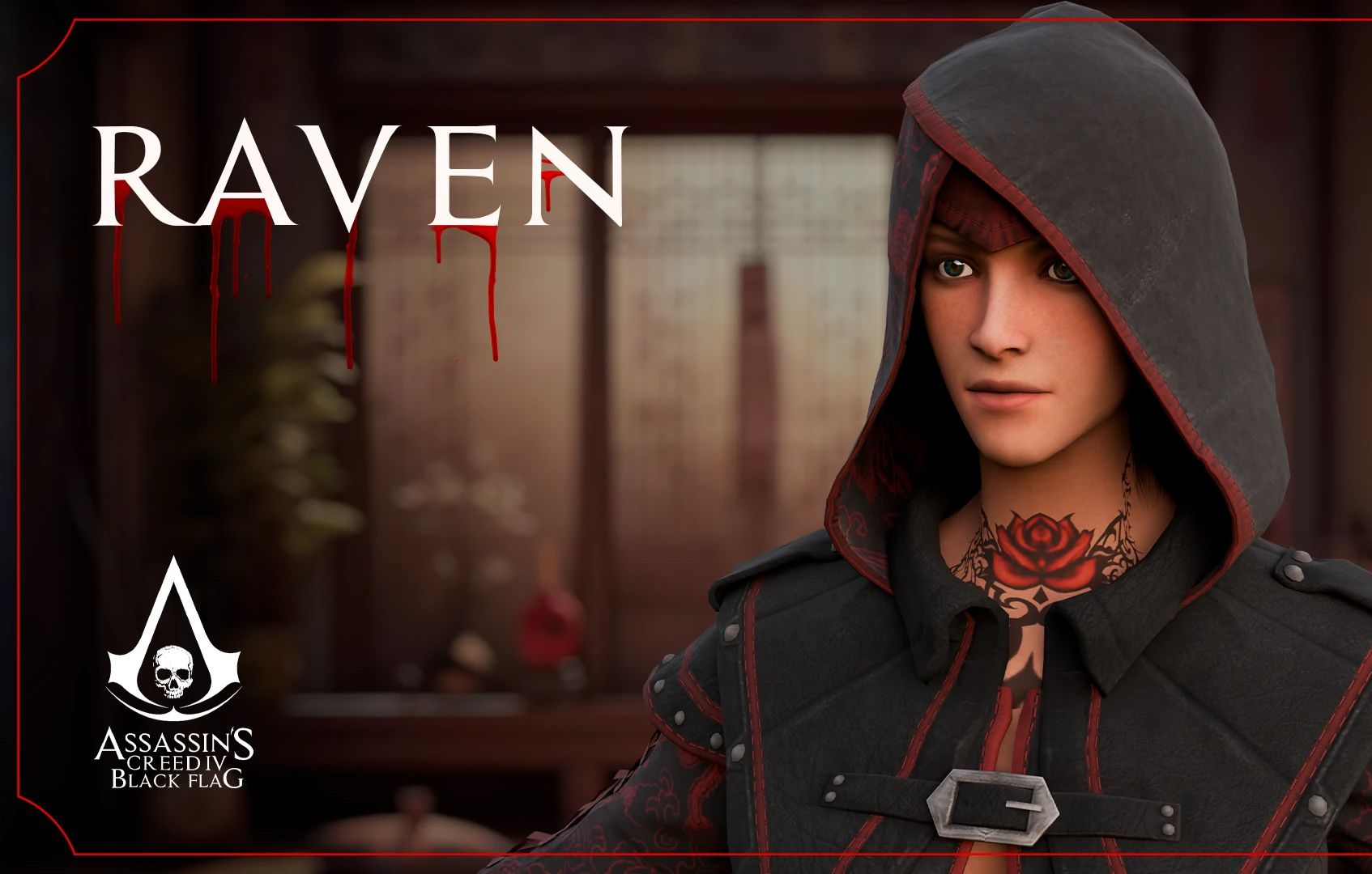 刺客信条4黑旗raven mod