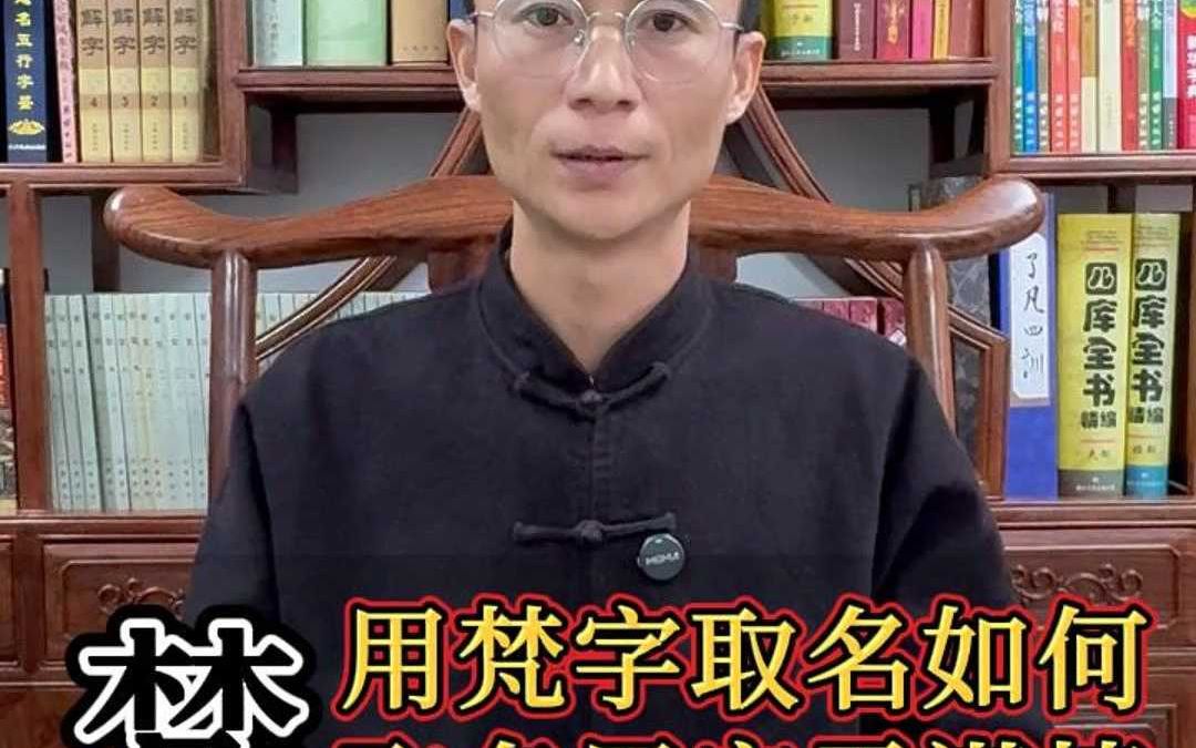 用梵字取名到底好不好?哔哩哔哩bilibili